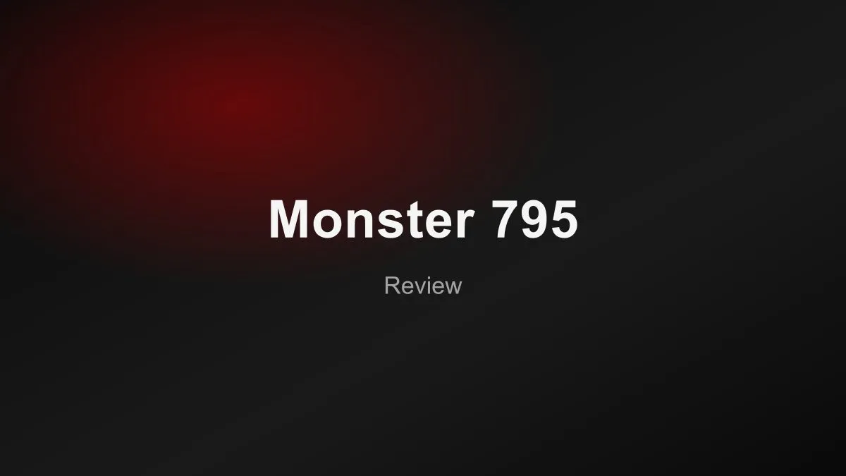 Ducati Monster 795 Review - หลังใช้งาน 40,000 กม.